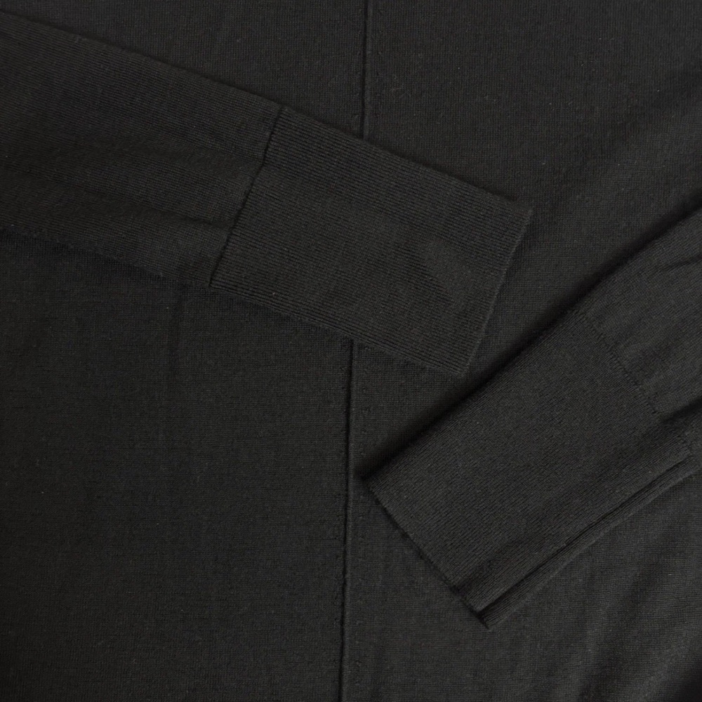 Banana Republic Black Merino Wool Turtleneck Sweater Long Sleeve Women’s Medium - Picture 8 of 14